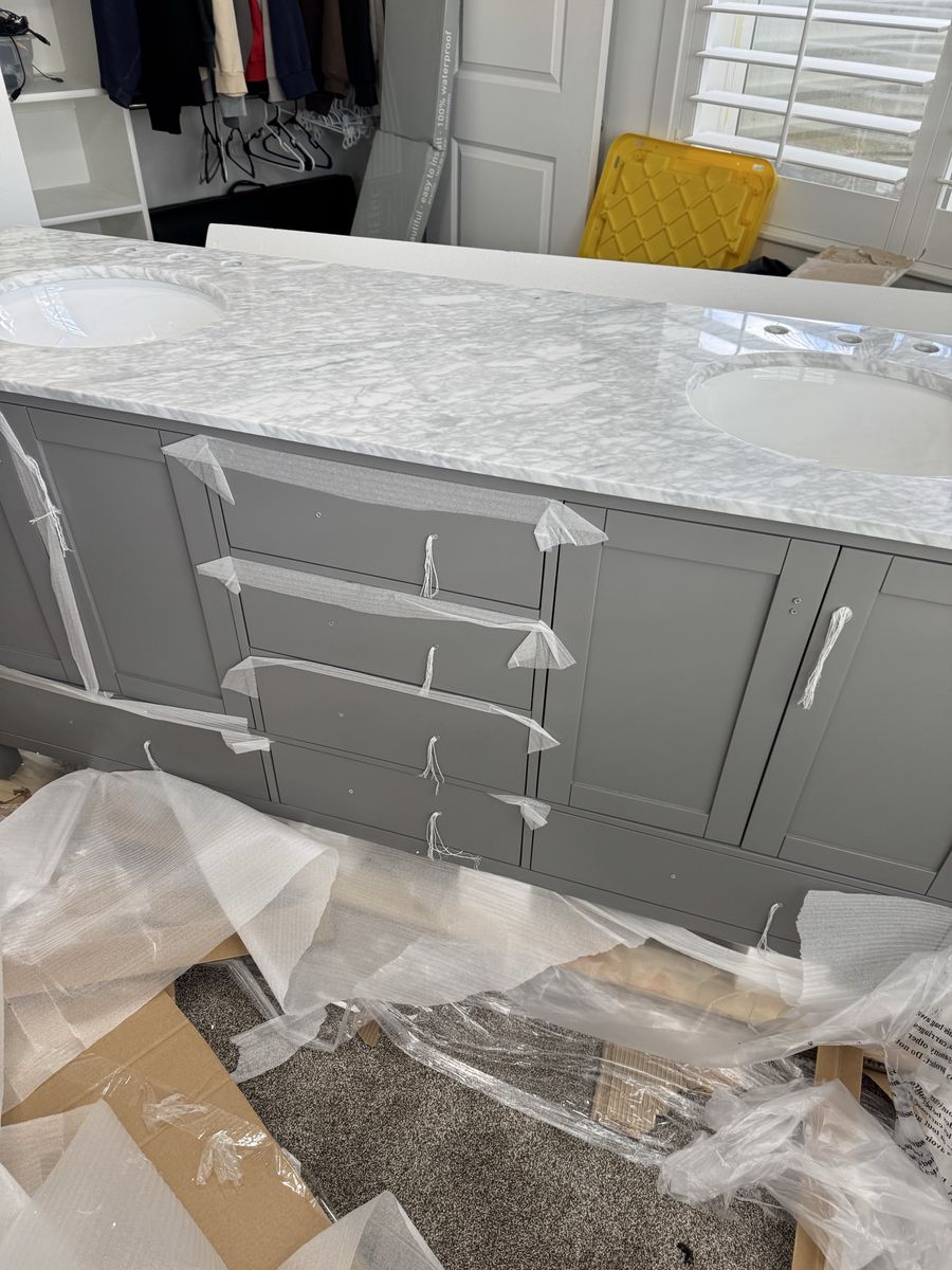 72 inch double vanity