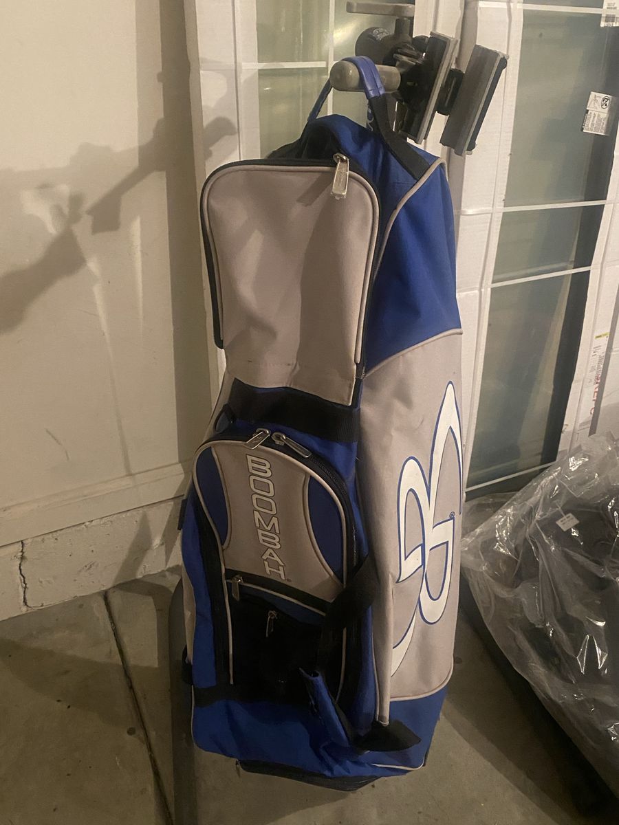 Boomah Baseball/Softball Bag - Blue & Gray