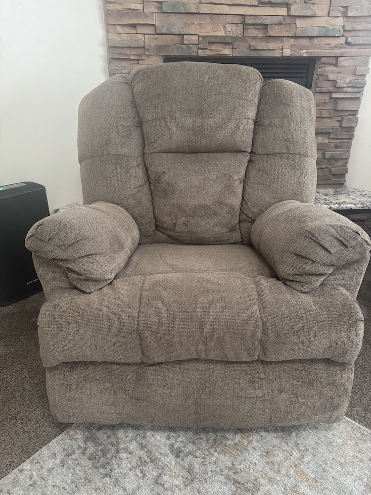 Upholstered Recliner Chair