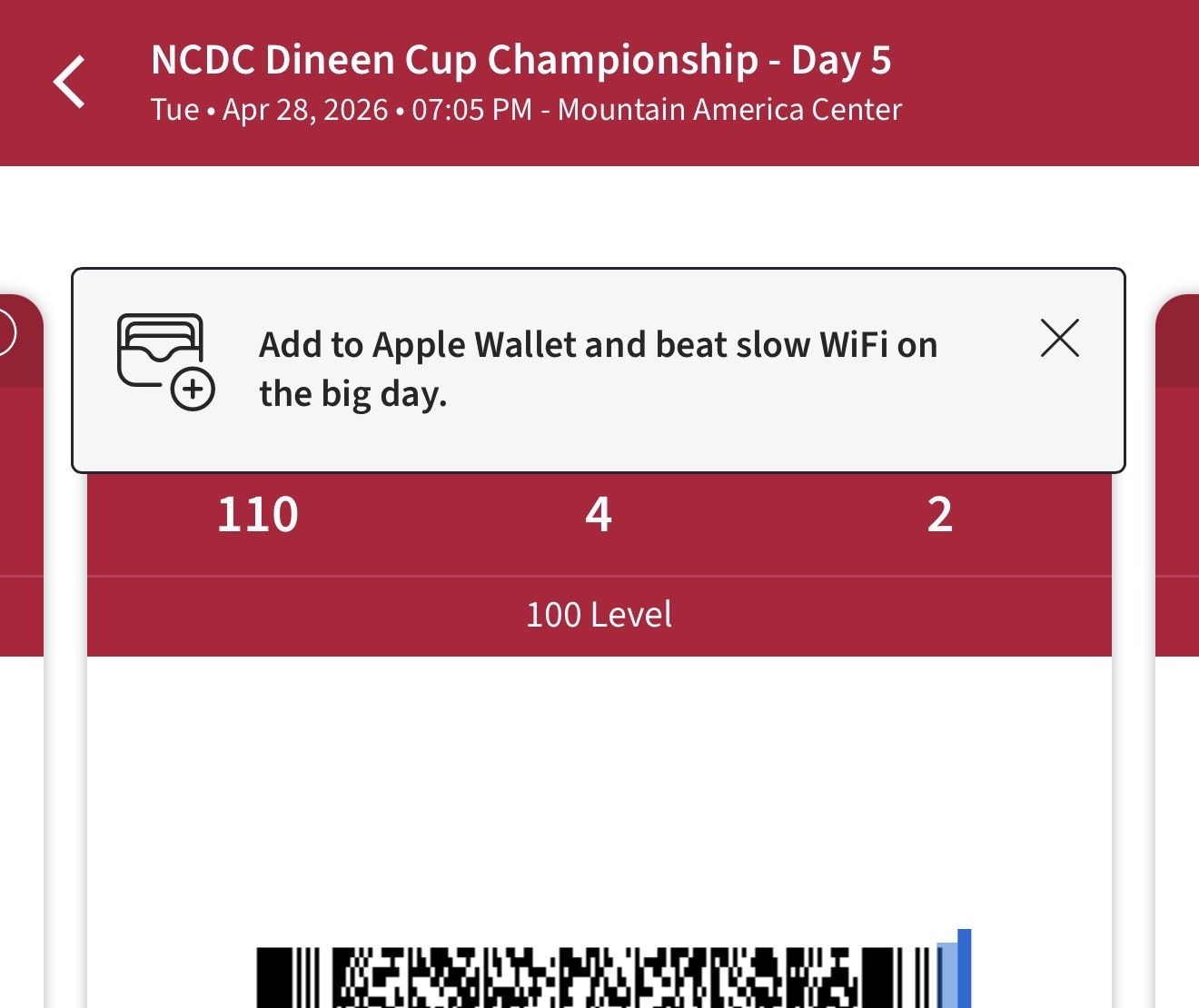Dineen Cup Tickets