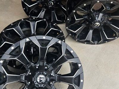 Fuel Assault 20in wheel rims