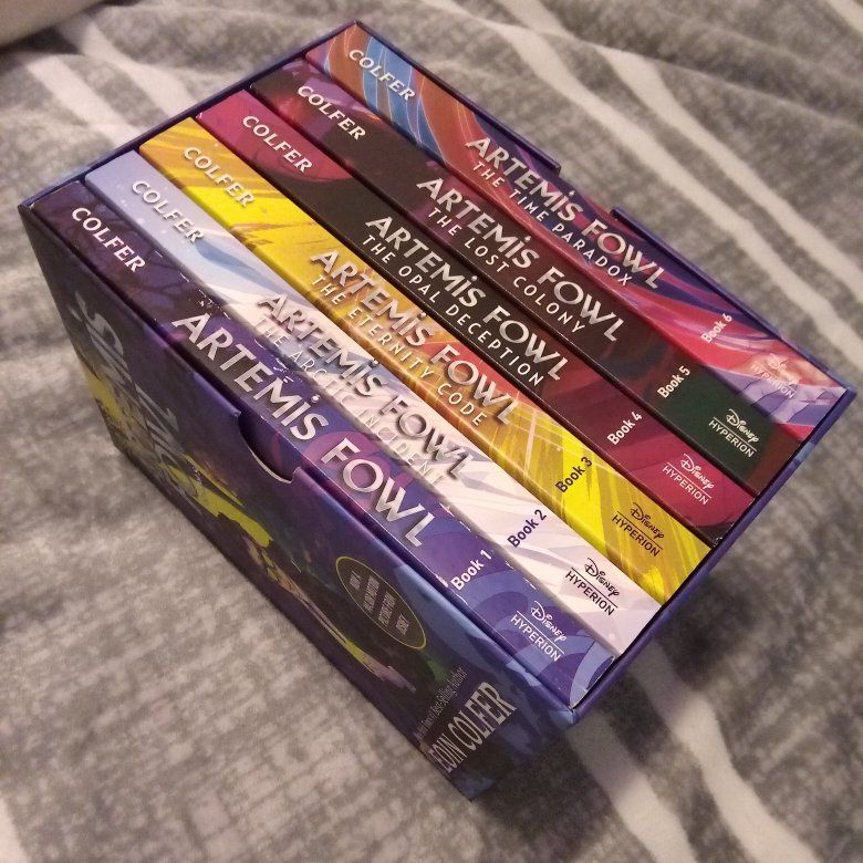 Artemis Fowl book series set