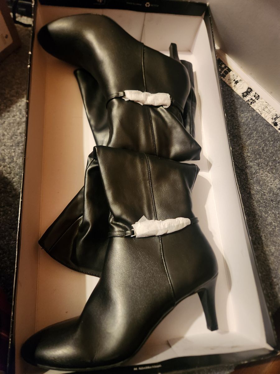 Ladies Black Dress Boots