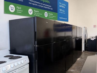 Whirlpool Black Refrigerator - Top Freezer with Ice Maker