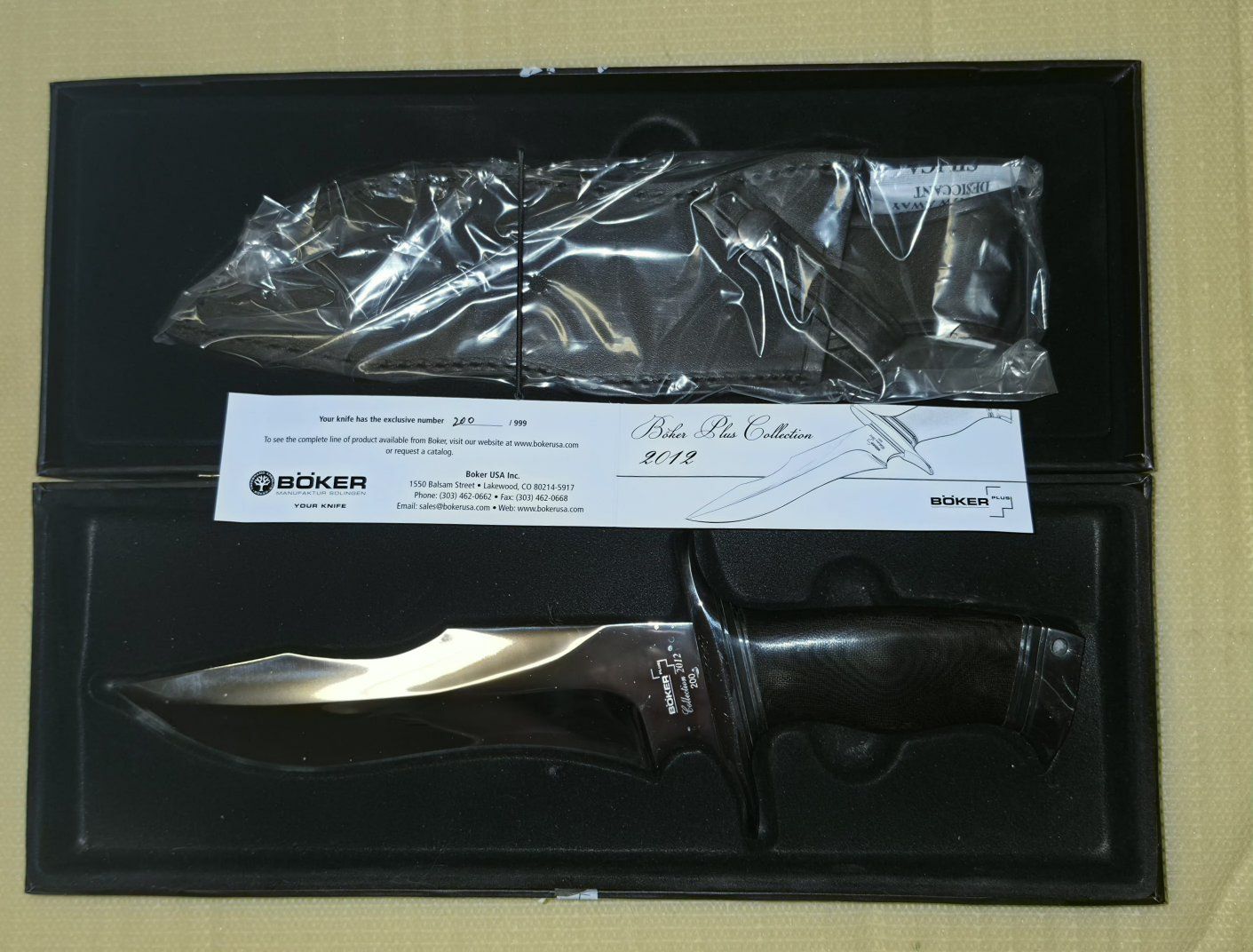 Böker Plus Collectors Edition knife