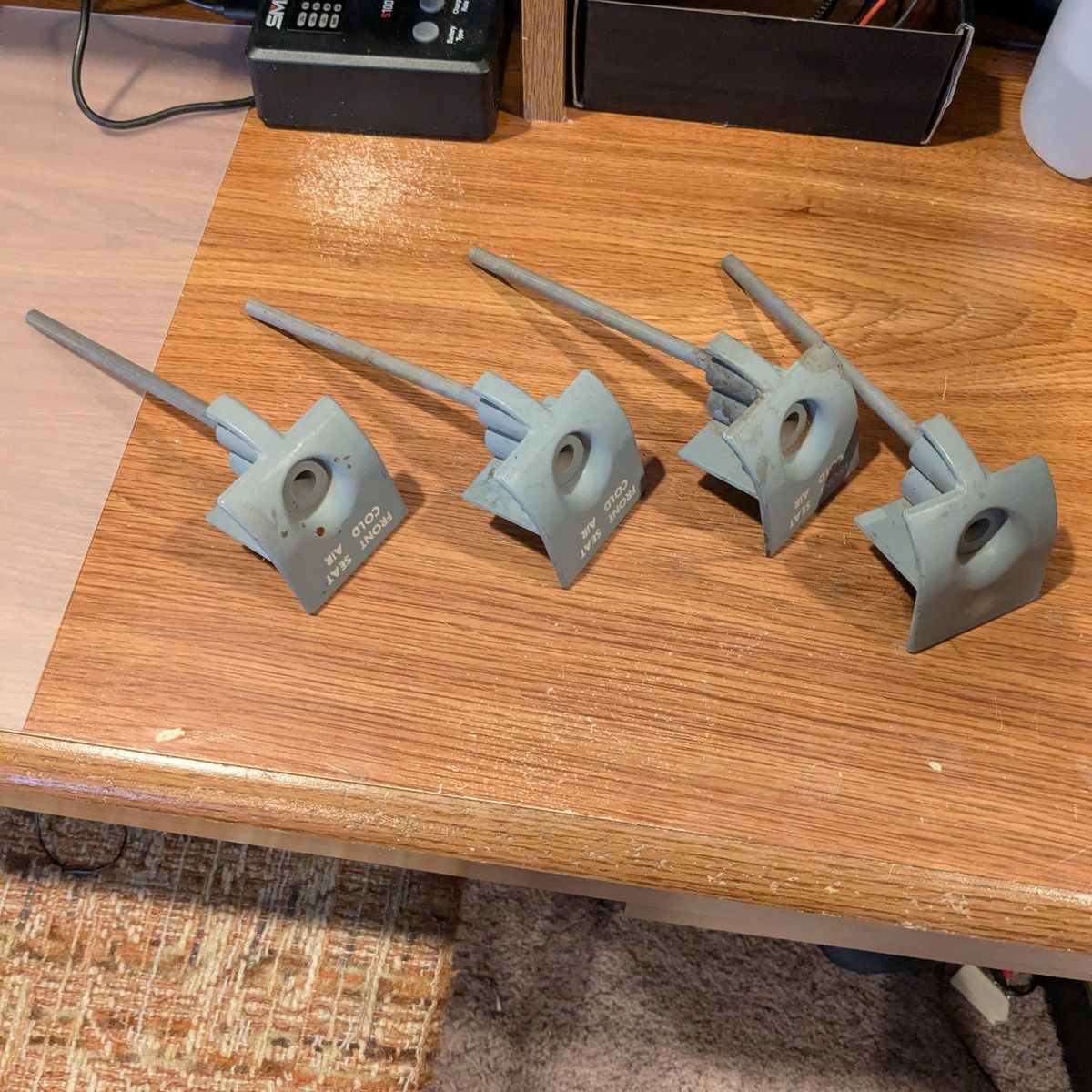 NOS Early Bonanza push pull controls