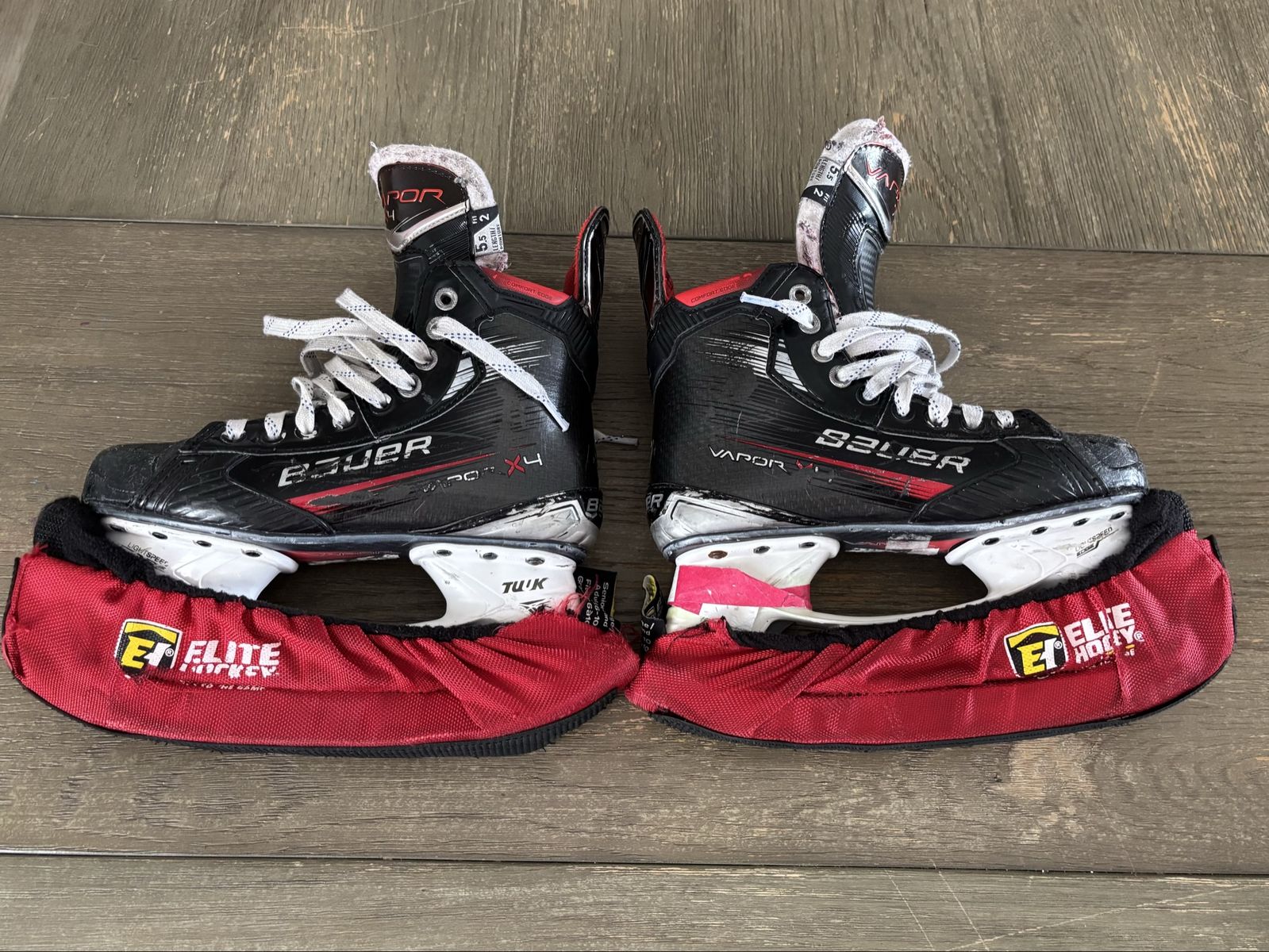 Bauer Vapor x4 youth hockey skates size 5.5 used