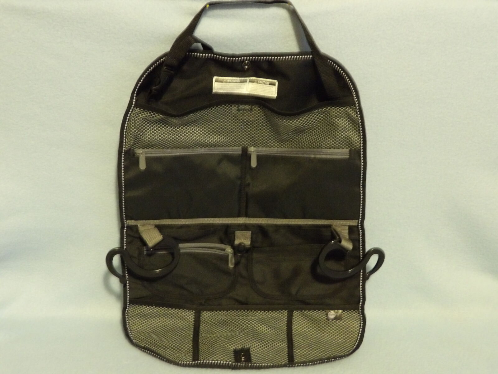 Safe Fit Car Backseat Storage Organizer Holder Stroller Multi-Pocket Travel Bag Caddie