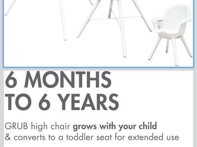 Boon Grub High Chair