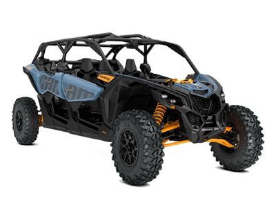 2026 Can-Am® Maverick X3 MAX DS Turbo Scandi Blue & Orange Crush