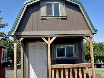 10x8 Premier Pro Barn Weekender – Porch, Loft, No Permit Needed!