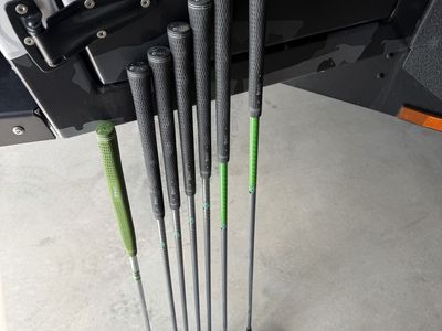 LEFT HANDED U.S. Kids Golf Ultralight DV3 Set - Size 57 (Green) - 7 Piece Set