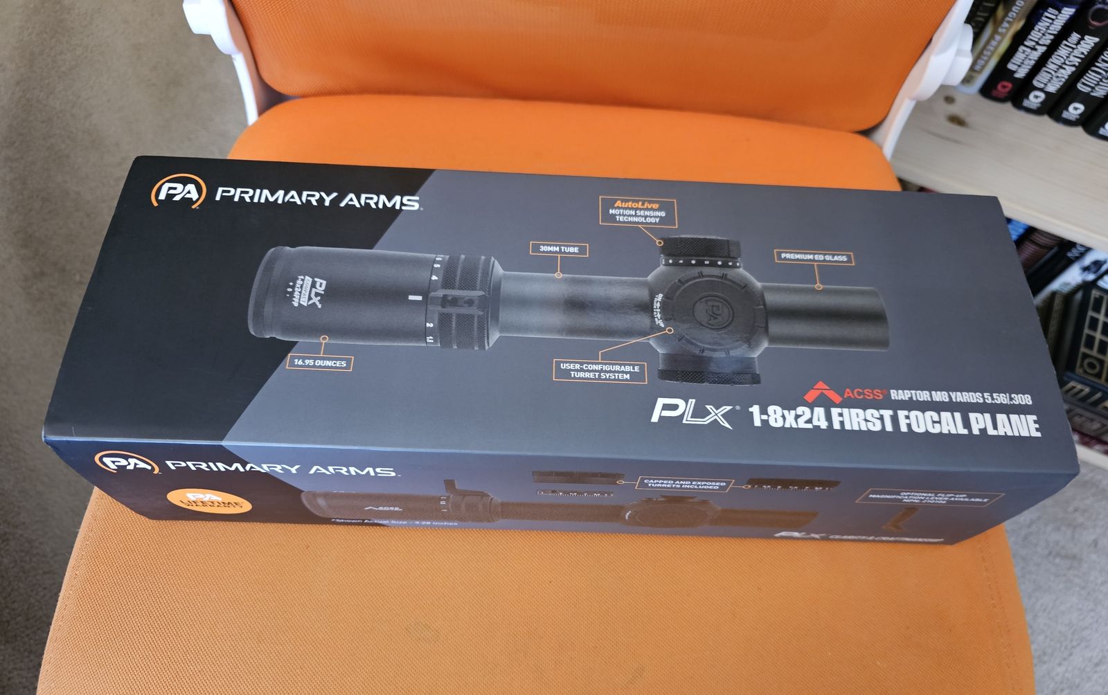 PrimaryArms PLX 1-8X24 First Focial Plane Rifle Scope