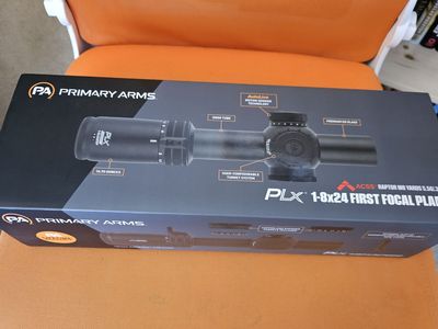 PrimaryArms PLX 1-8X24 First Focial Plane Rifle Scope
