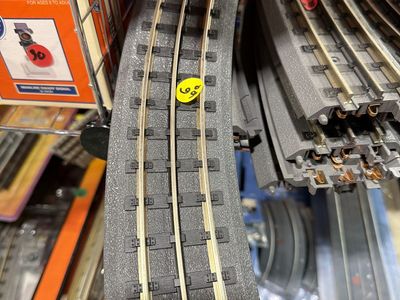 O gauge train track MTH Real Trax O72 Curves