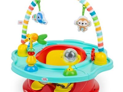 3-in-1 Baby Activity Seat with Toys, 6 Months +