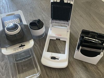 Mandoline Slicer Set with Container & Blades