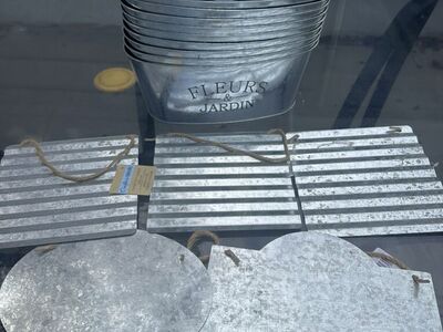 Misc Tins And Metal Craft Supplies