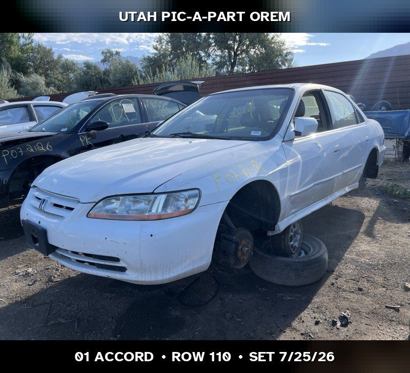 New Arrival - 2001 Honda Accord Parts - UTPAP Orem
