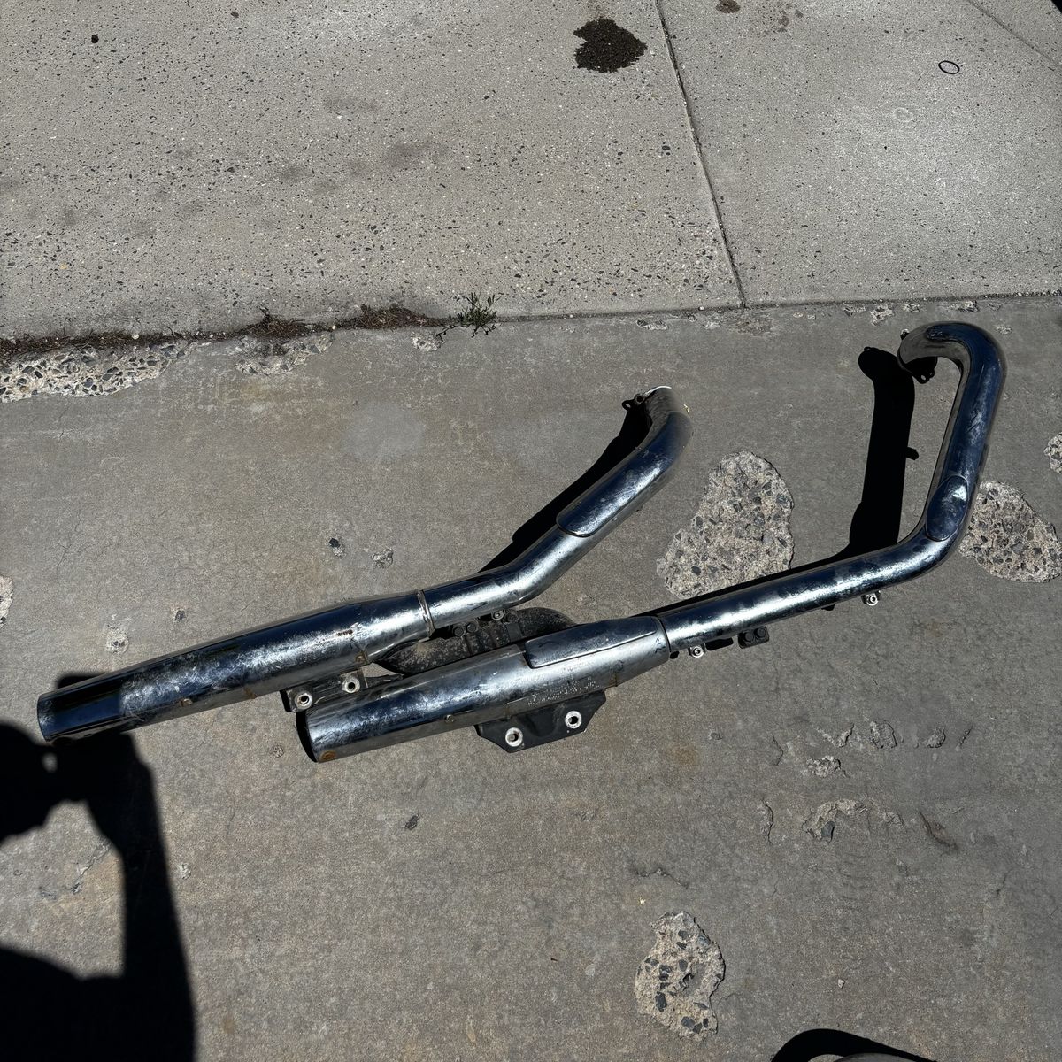 Honda Sankei 2376 motorcycle exhaust