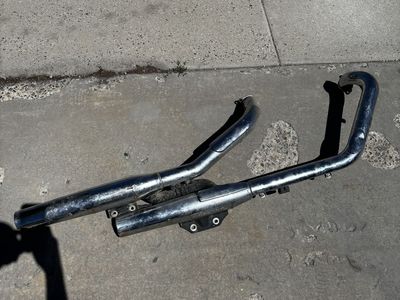 Honda Sankei 2376 motorcycle exhaust