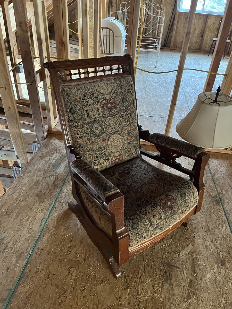 Antique platform rocker