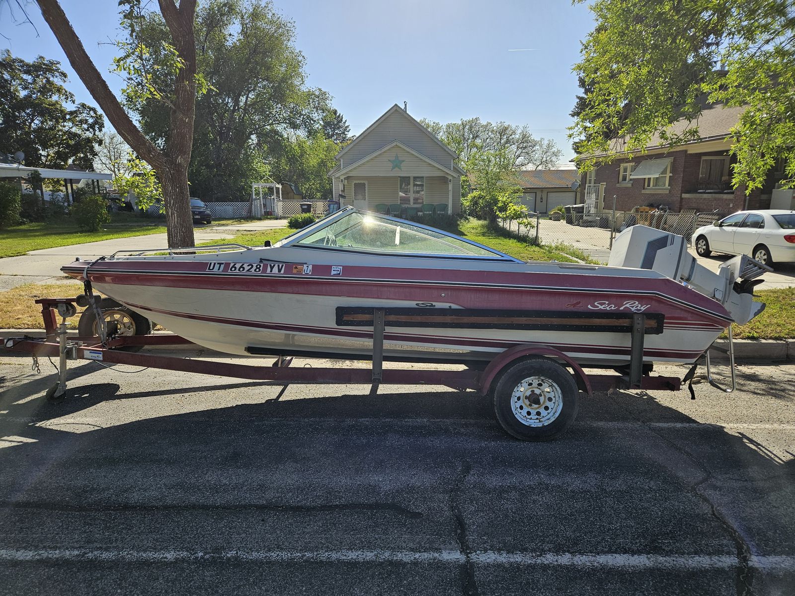 Project boat with motor