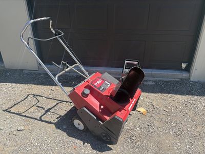 Toro Power Curve CCR 2000 2-Cycle Single Stage Snow Blower - Works Great!