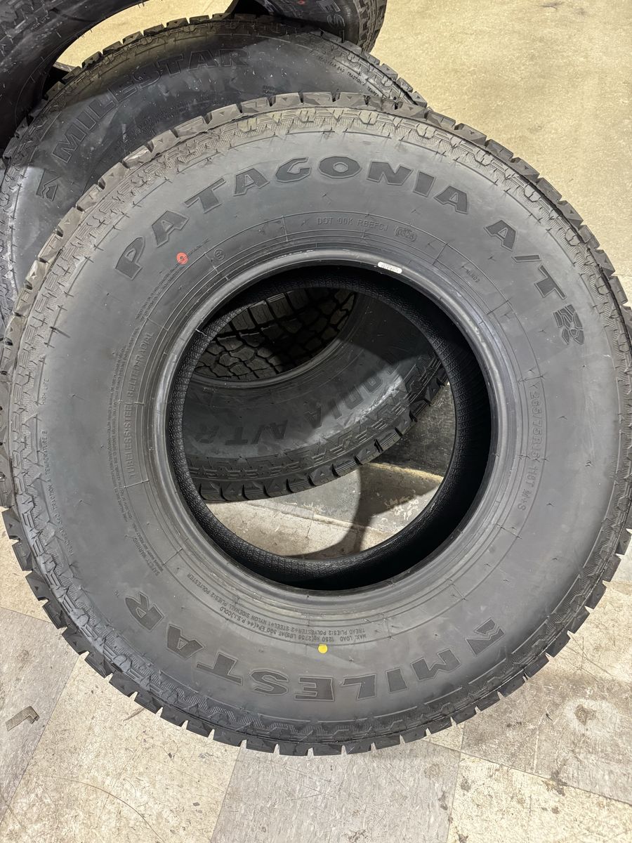 Milestar Patagonia A/TR All-Terrain Truck Tire - All-Season 265/75R16 With Mount and Balance