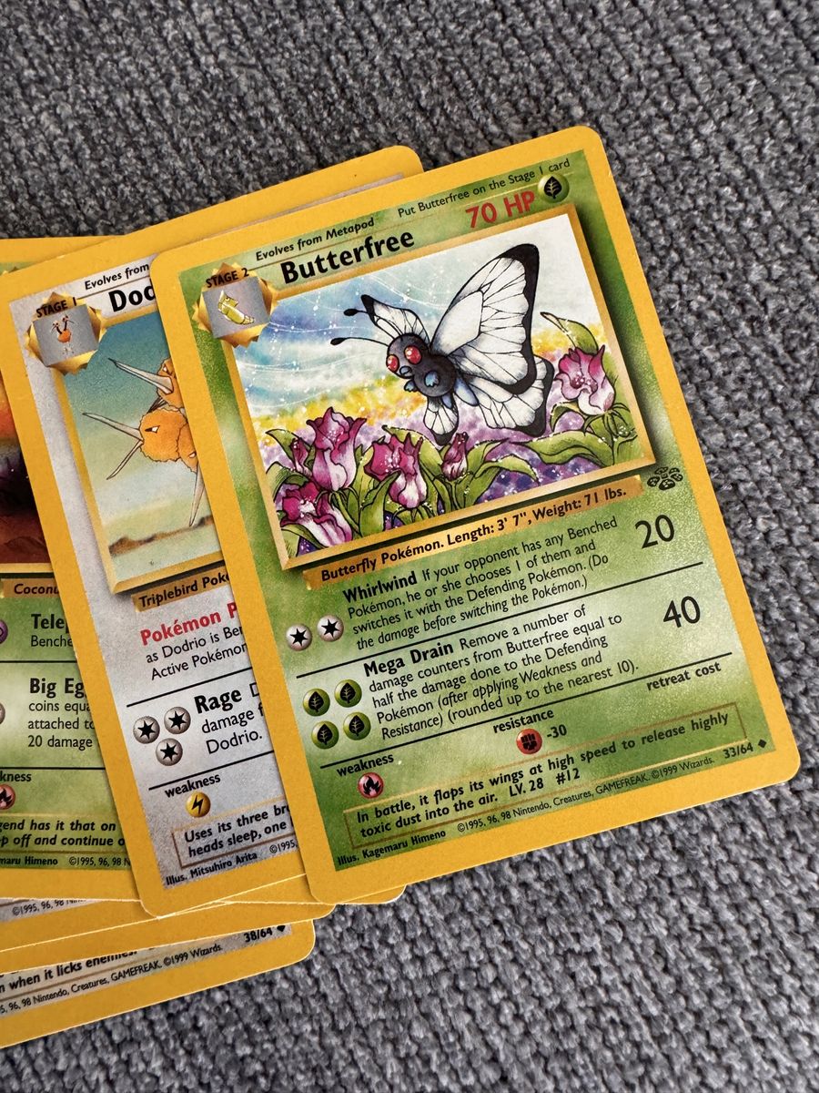 Pokemon Jungle Set - cards 33-64