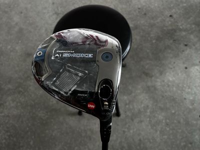 Brand New Callaway Paradym Ai Smoke MAX Driver 9.0° - Stiff Flex
