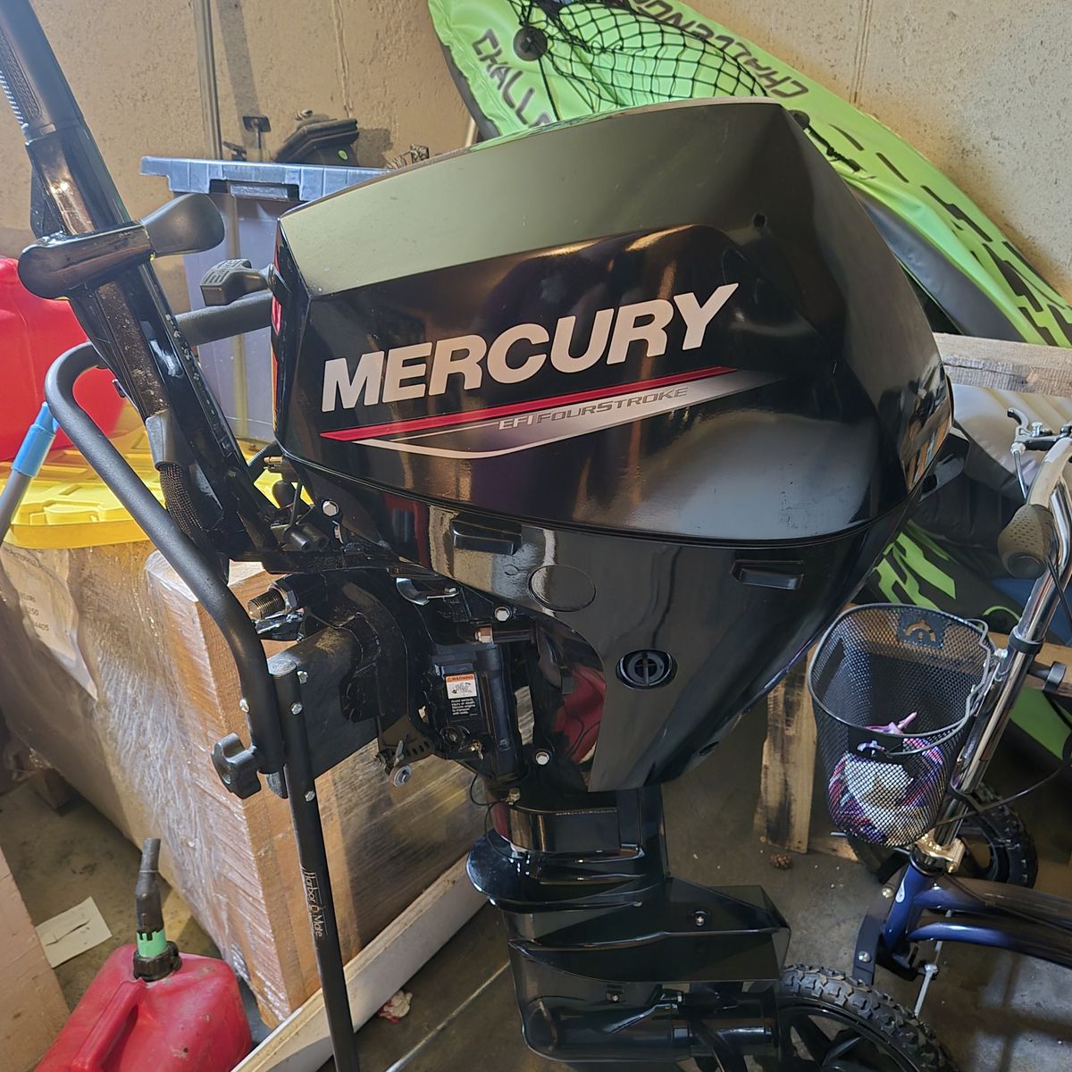 15HP Mercury motor