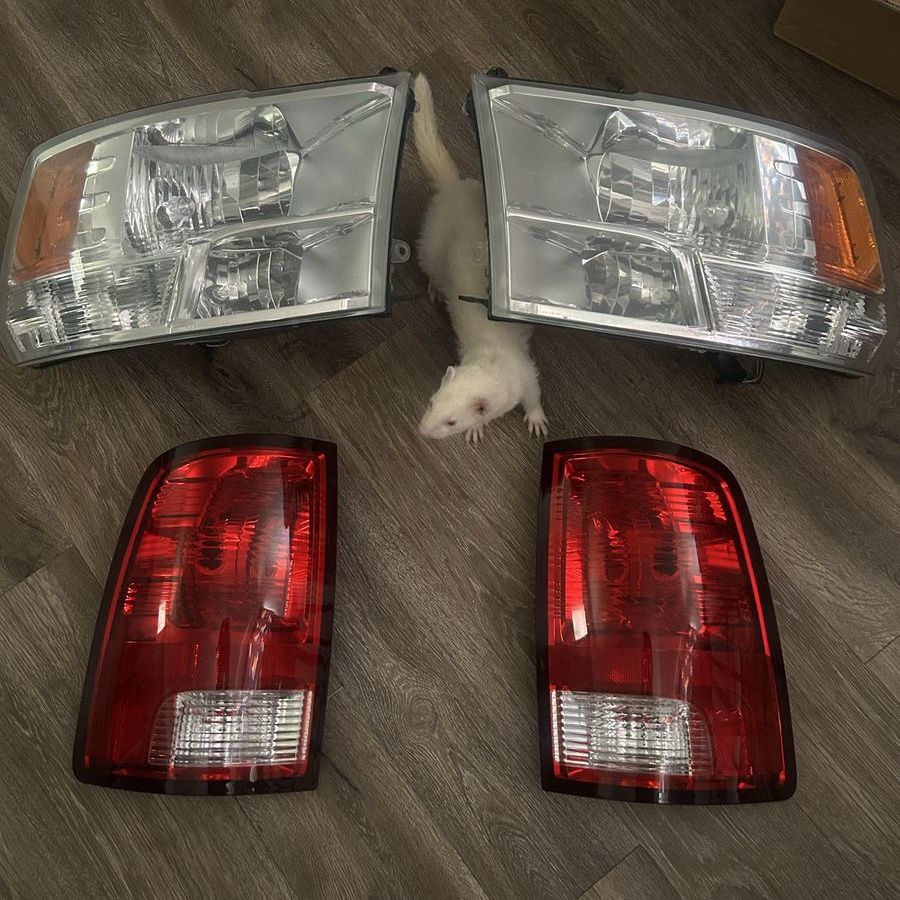 Fourth gen Ram headlights and taillights