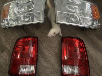 Fourth gen Ram headlights and taillights