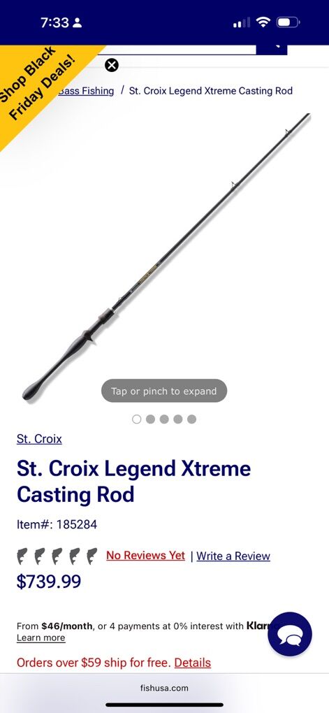 St Croix Legend xtreme