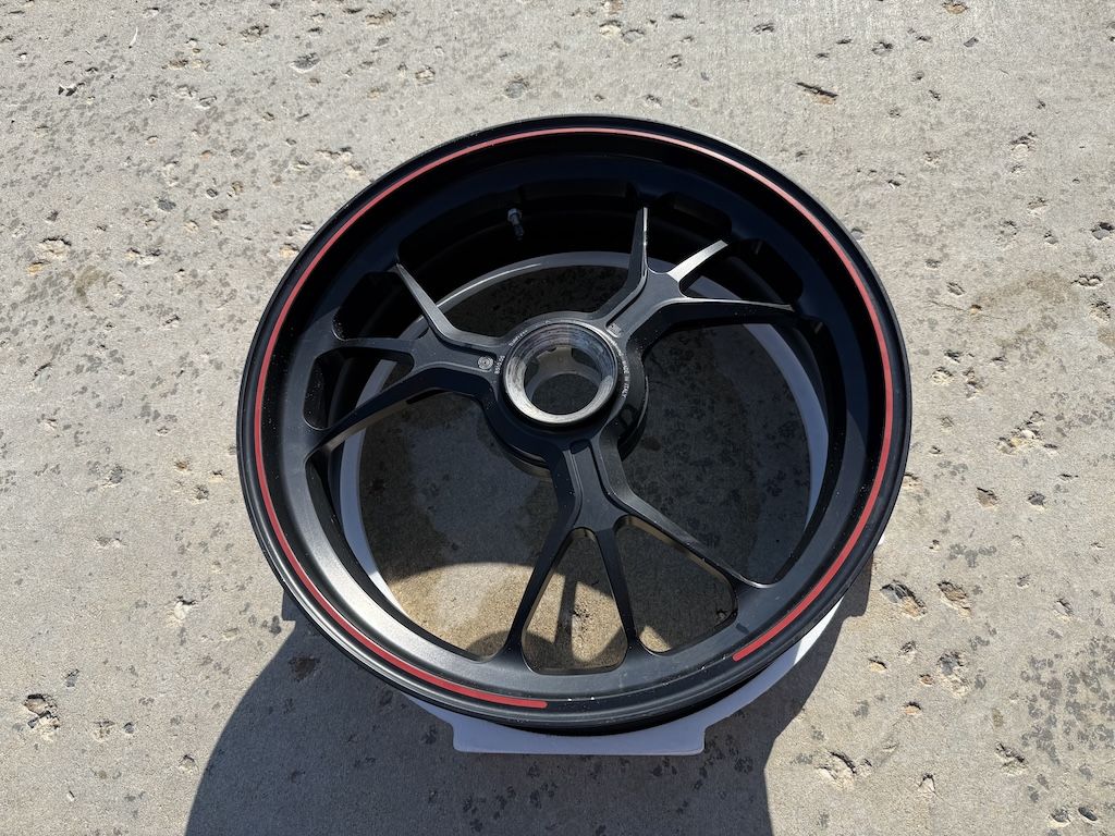 2014 Ducati 1199S Forged Marchesini Rear Wheel 17 x 6"