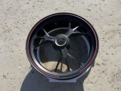 2014 Ducati 1199S Forged Marchesini Rear Wheel 17 x 6"