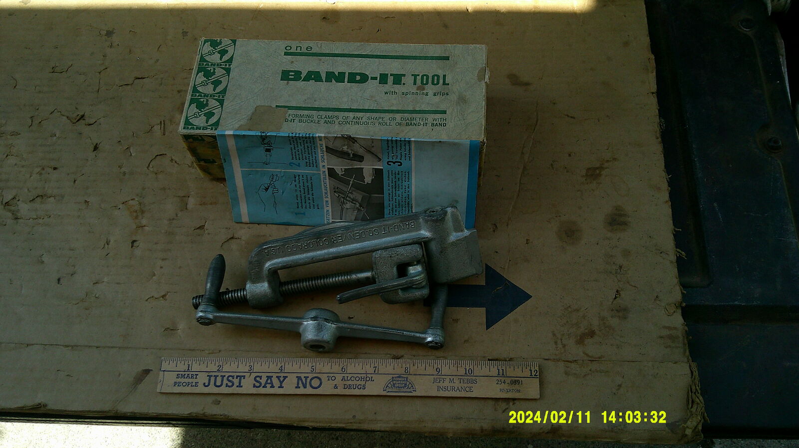 Band-it Co. denver colorado USA Banding Strapping Tool $20
