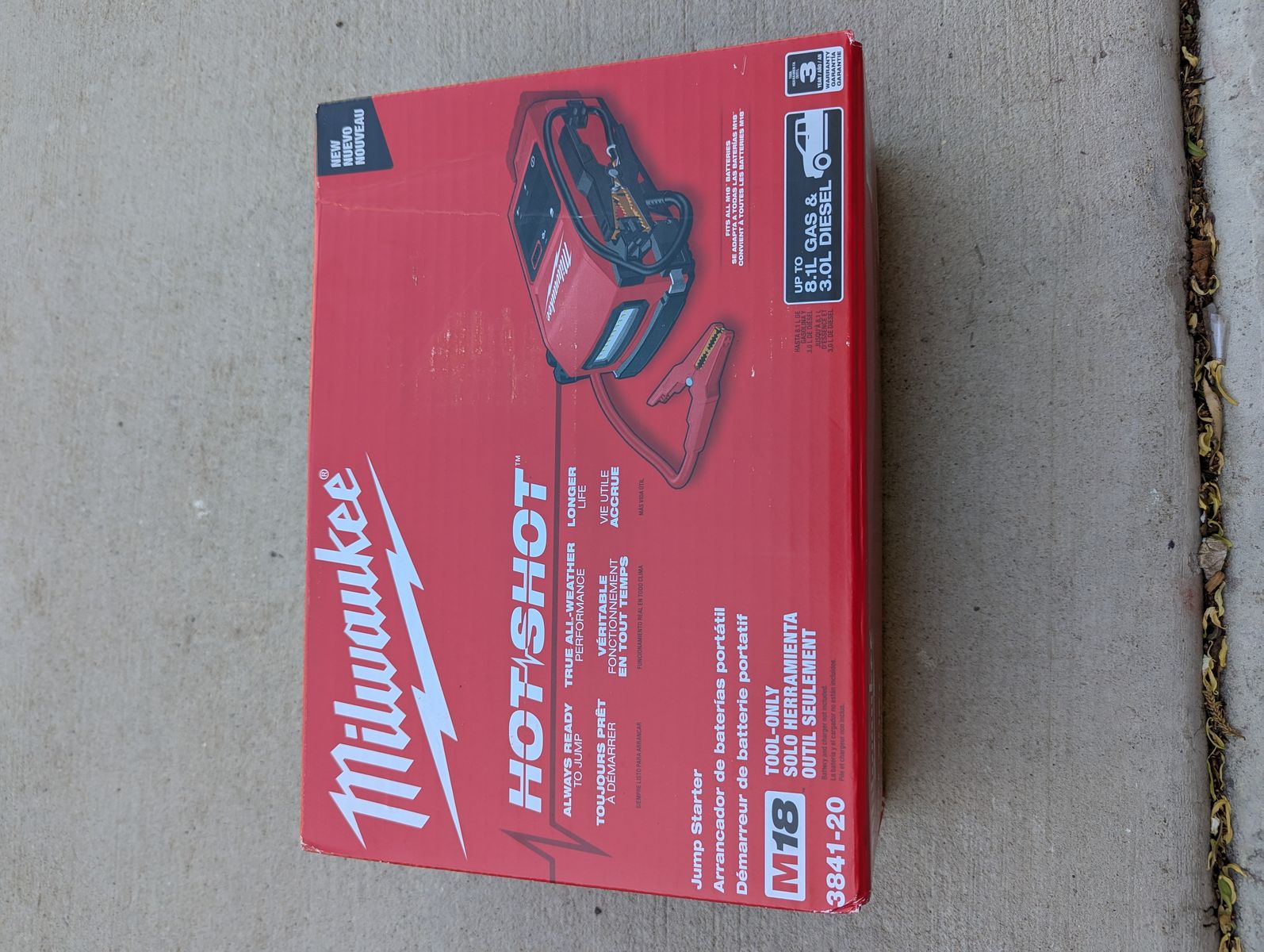 Milwaukee hotshot car jumper