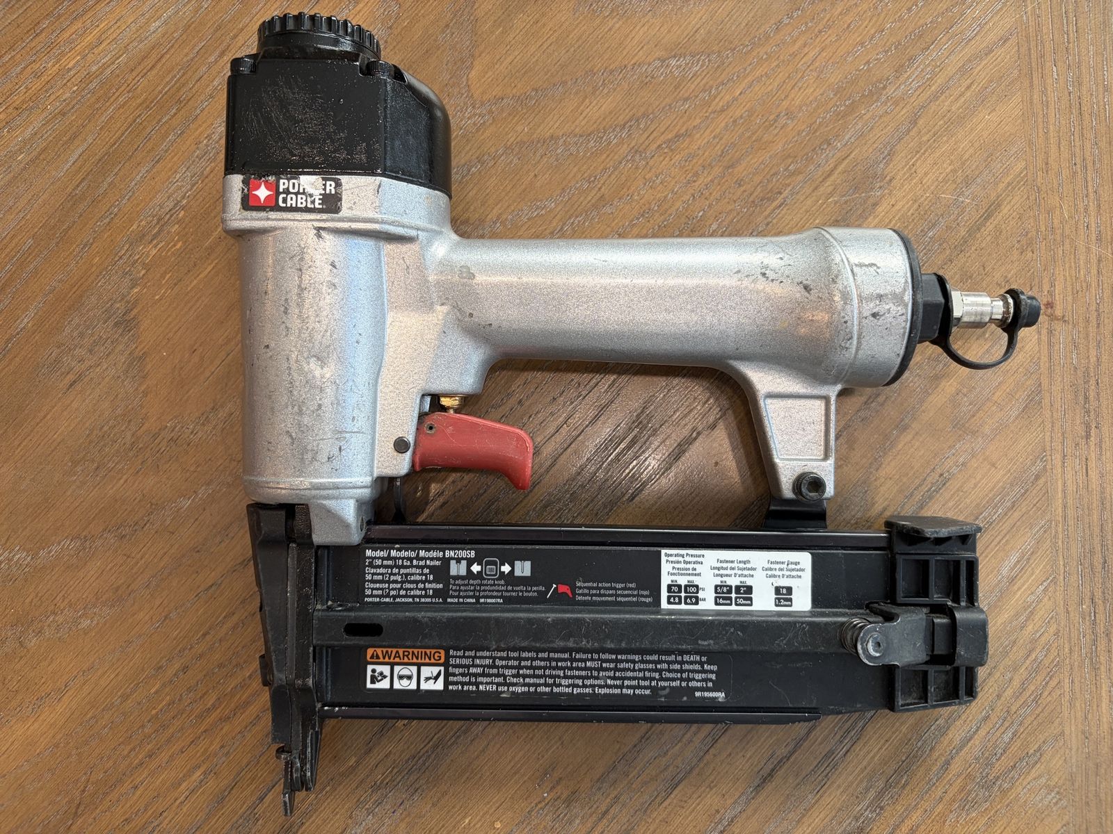 Porter-Cable BN200SB 18-Gauge 2-Inch Brad Nailer