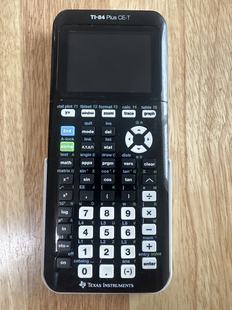TI-84 Plus CE-T Calculator