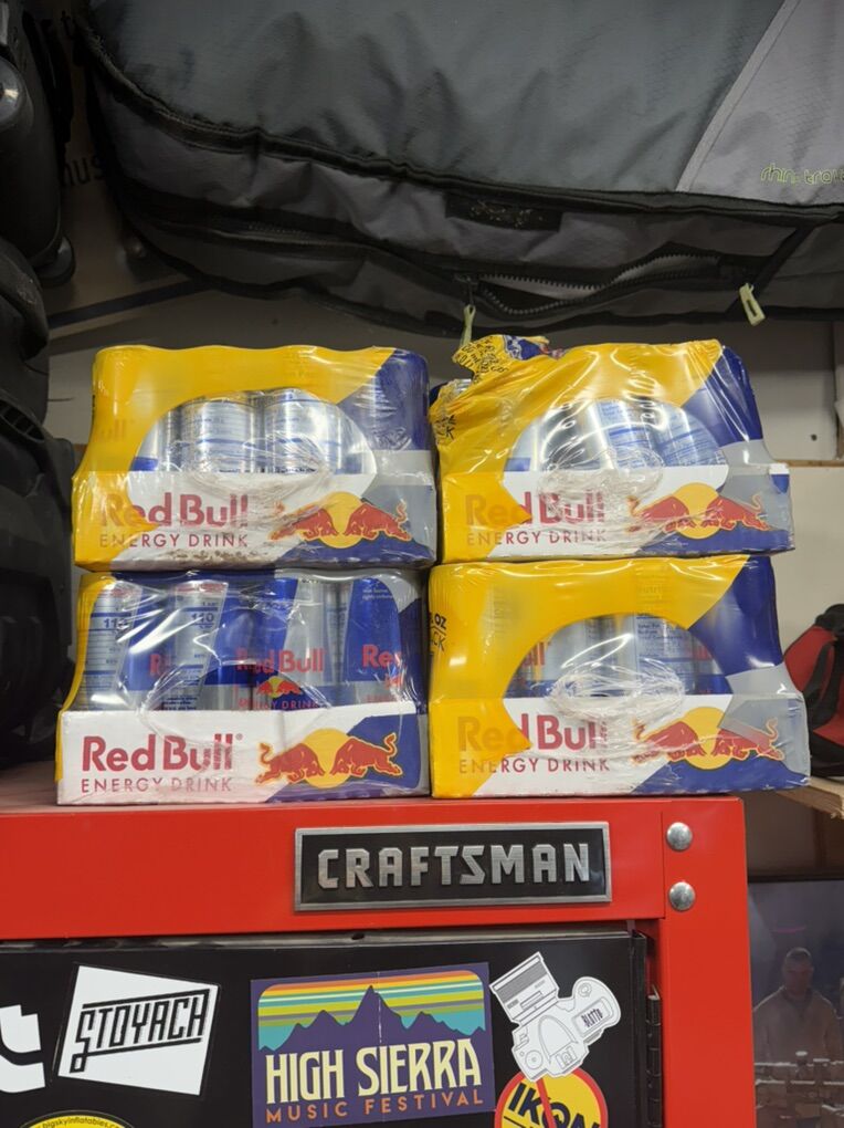 96 8.4oz Redbulls - Four 24 Packs