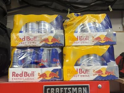 96 8.4oz Redbulls - Four 24 Packs