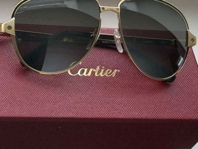 Santos de Cartier Aviator Sunglasses
