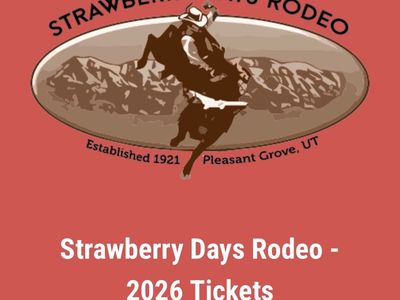 Strawberry Days Rodeo 2026 Tickets - Saturday Patriots Night! Fireworks 6-20-26