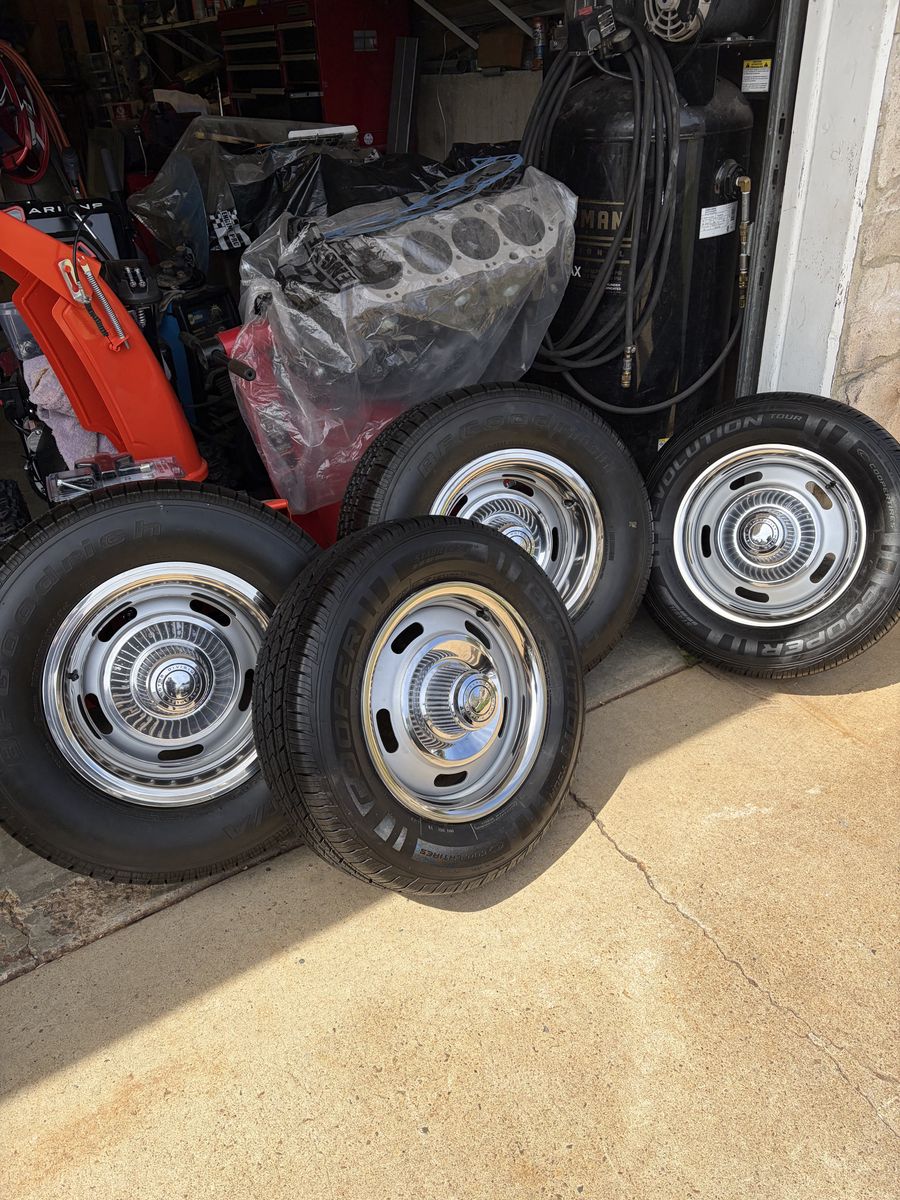 Chevy Rallye Wheels With Tires