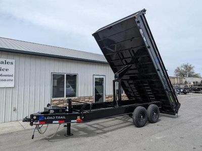 2026 Load Trail DZ 96'x16'x18' Deck Over Dump Trailer 14K Drop Sides