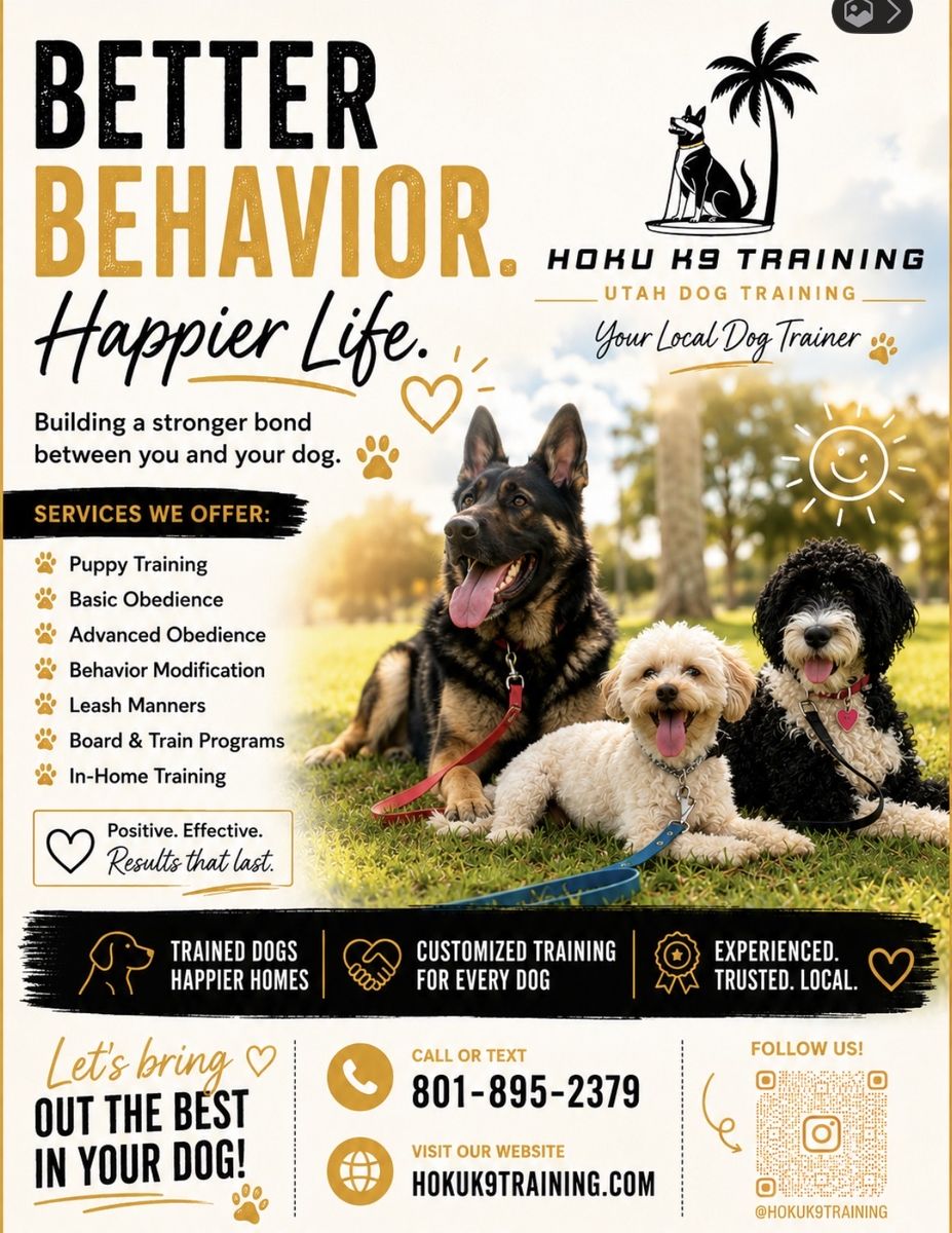 Utah Dog Training