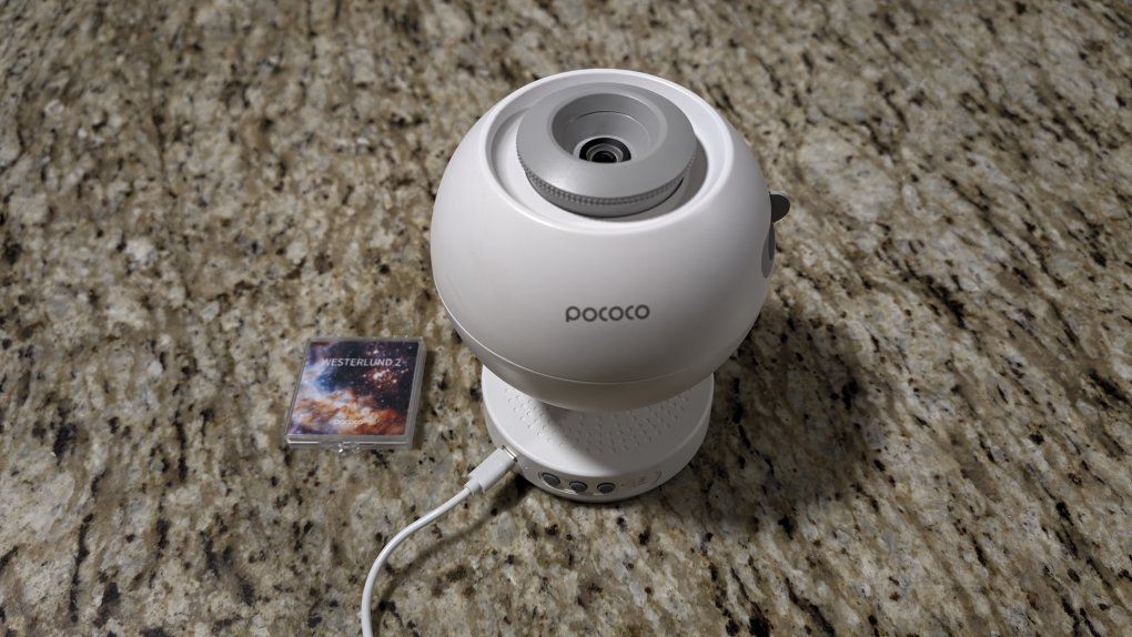Pococo Galaxy Projector Star Light with Nebula and Westerlund 2 Discs