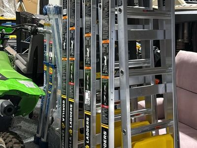 Gorilla Ladders GLX-13 13ft. Aluminum Multi-Position Ladder - 300lb Load Capacity Type IA